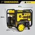 Champion Portable Generator with Electric Start & Volt Guard™ Prevention, 8000/10000 Watt Front_Three_Fourths_Angled_Right