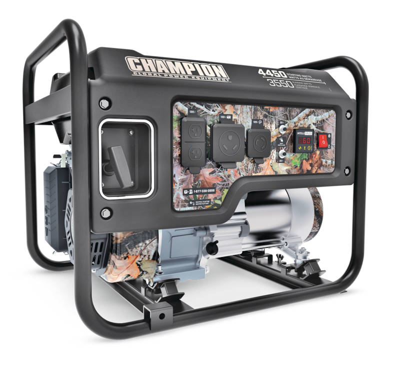 Champion Génératrice portative camouflage 3550/4450 W , prête pour