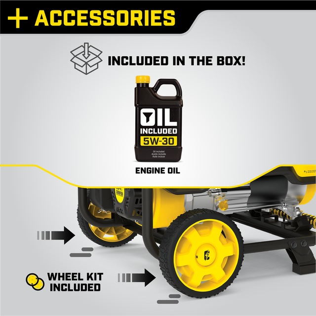 Champion 3650/4550 Watt Portable Generator, RV Ready Canadian Tire