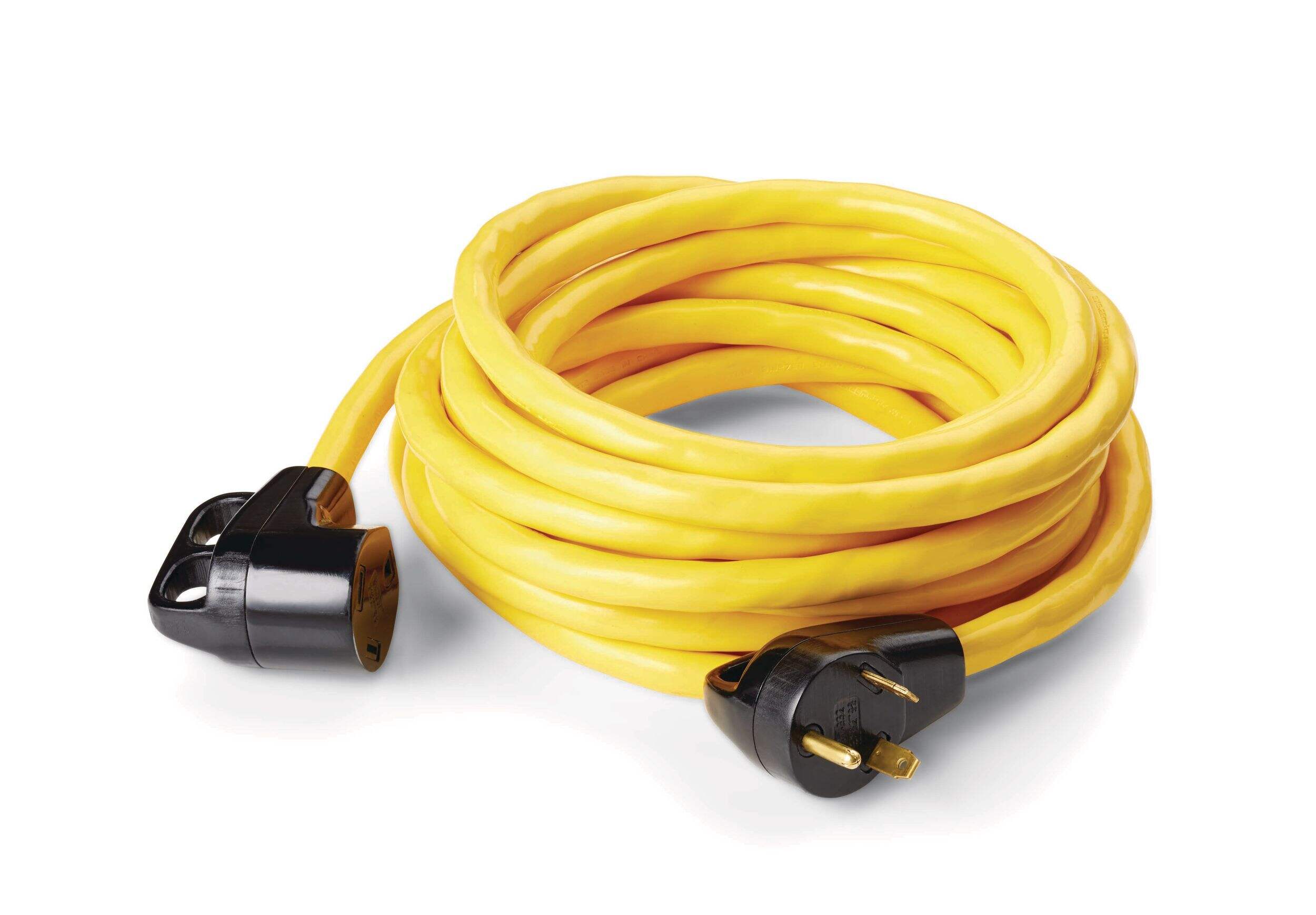 Mastercraft 30A RV Power Cord, 10/3C, 25-ft Front_Angled_Left