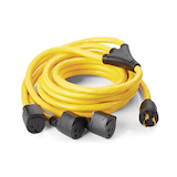 Mastercraft 10AWG STW 30A L5-30P Generator Cord, 23-ft Front_Elevated