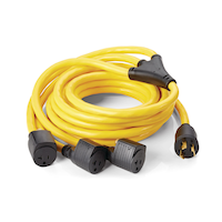 Mastercraft 10AWG STW 30A L5-30P Generator Cord, 23-ft