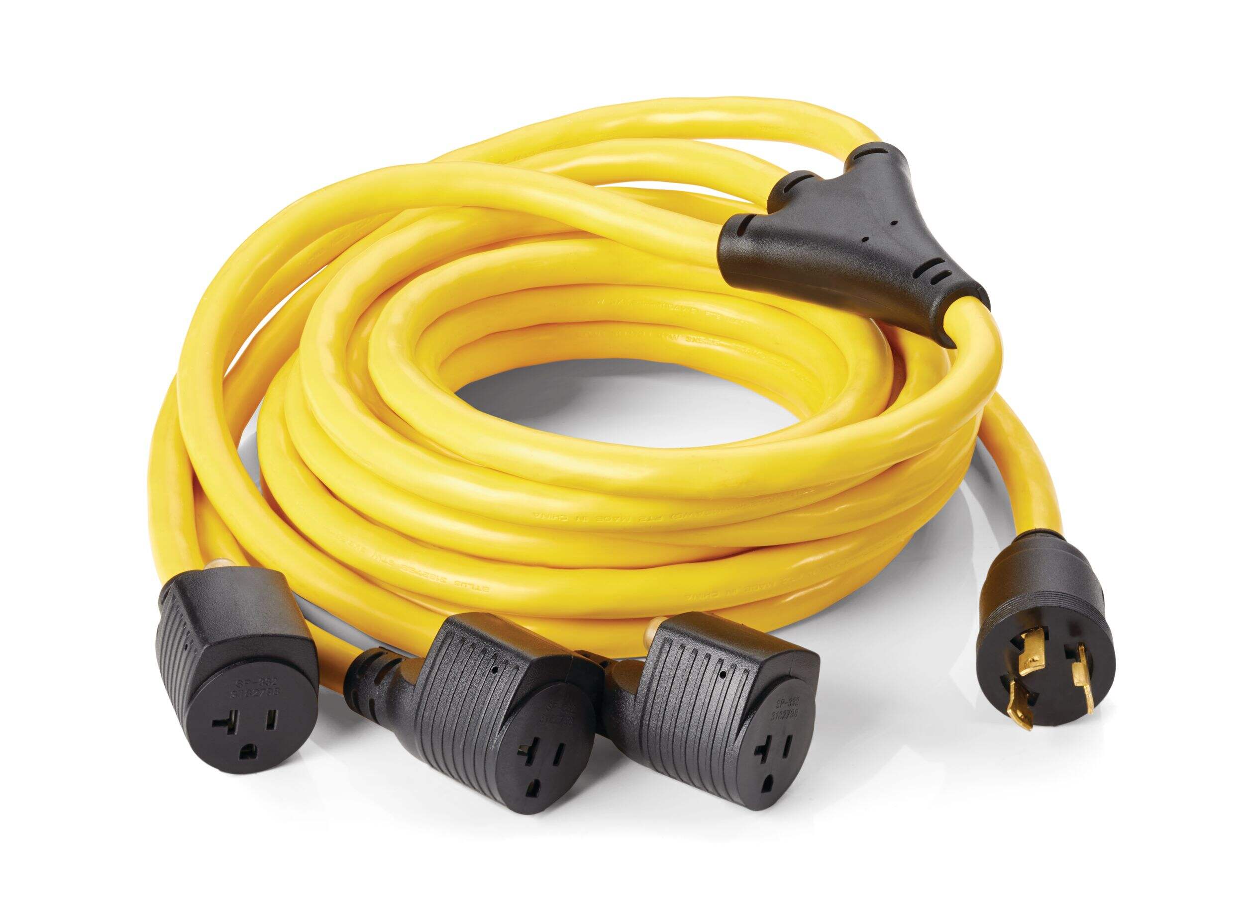 Rallonge de génératrice Mastercraft 10 AWG, 30 A STW, L5-30P, 23 pi Front_Elevated