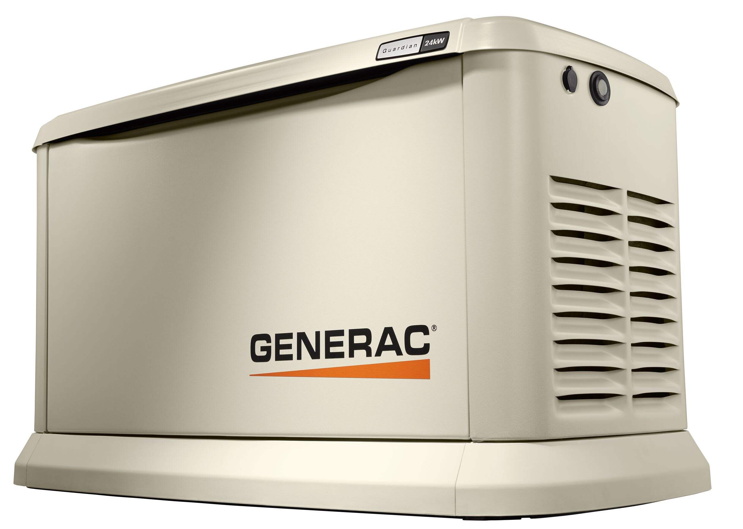Generac 24KW Home Stand-By Generator WiFi Enabled Powered by G-Force 1000 Series Engine Front_Three_Fourths_Angled_Left