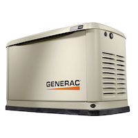 Generac 18KW Home Stand-By Generator WiFi Enabled Powered by G-Force 800 Series Engine Front_Three_Fourths_Angled_Left