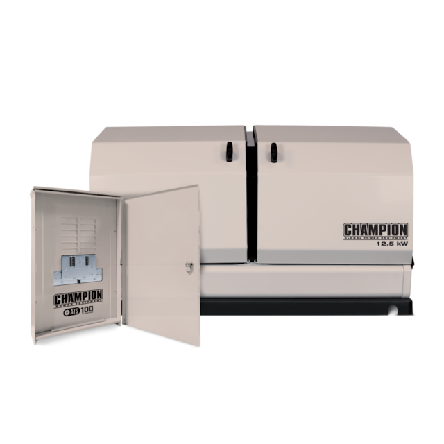 Champion 12.5 Kilowatt Automatic Home Standby Generator with 12 Circuit