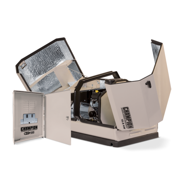 Champion 12.5 Kilowatt Automatic Home Standby Generator with 12 Circuit