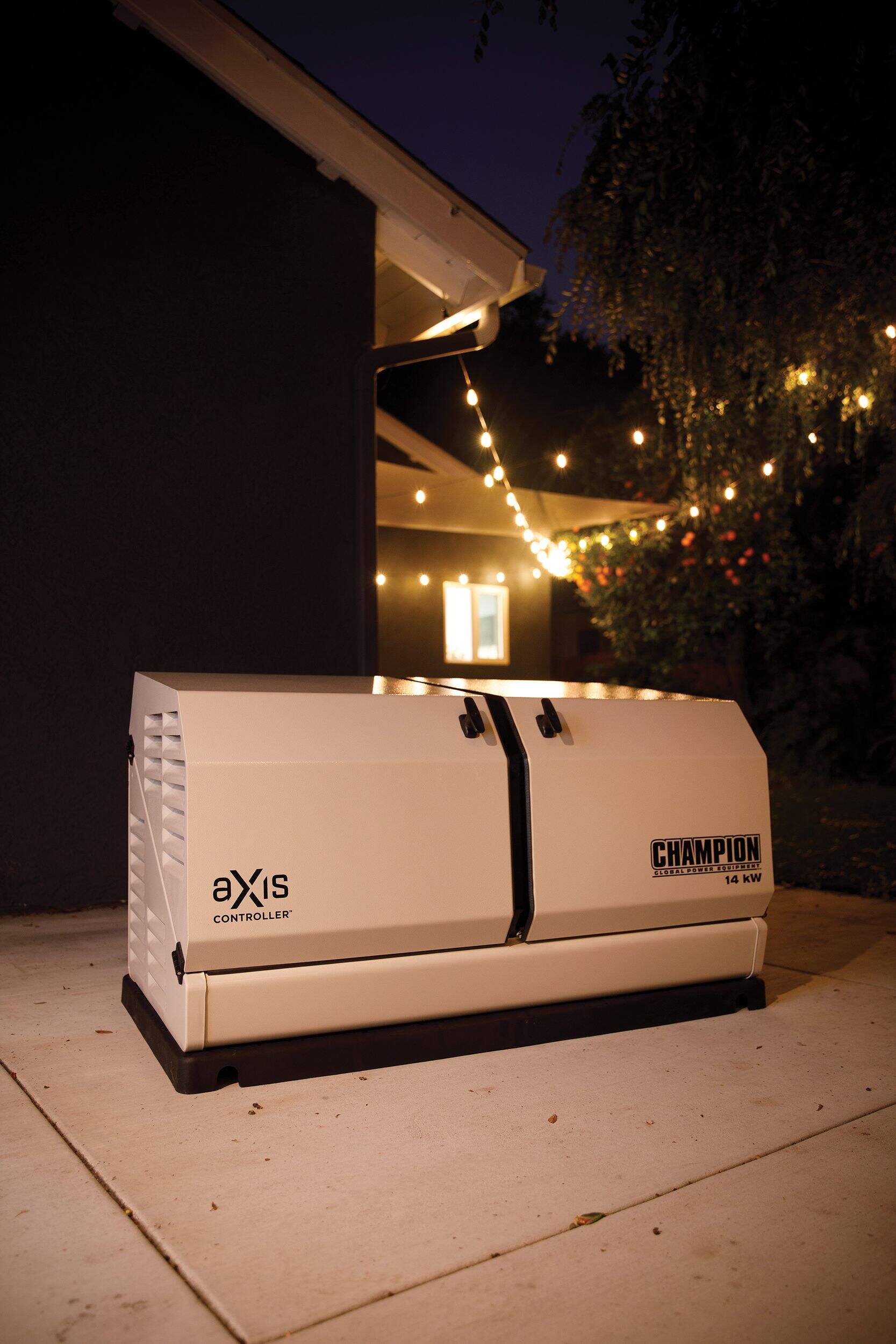 Champion 14kW aXis Home Standby Generator with 200Amp Automatic