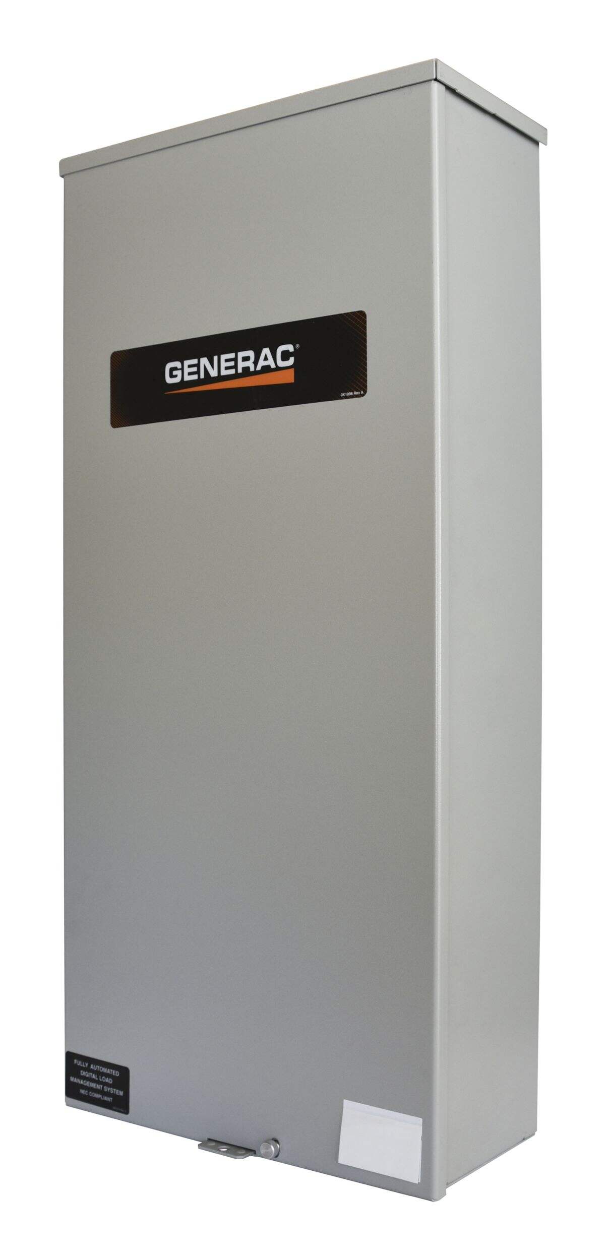 Generac 100A Indoor & Outdoor Automatic Transfer Switch Front_Angled_Left