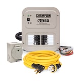 Interrupteur de transfert manuel Champion à puissance nominale, 50 A Composite_or_Mixed