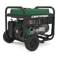 Certified 7500/9375W Gas Powered Portable Generator with Intelligauge & Volt Guard Protection