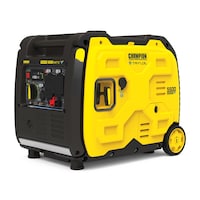 Champion 5500W Tri Fuel Inverter Generator Front_Angled_Left
