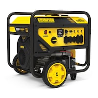 Champion 12000/15000 Watt Electric Start Home Backup Portable Generator with CO Shield® Front_Three_Fourths_Angled_Right