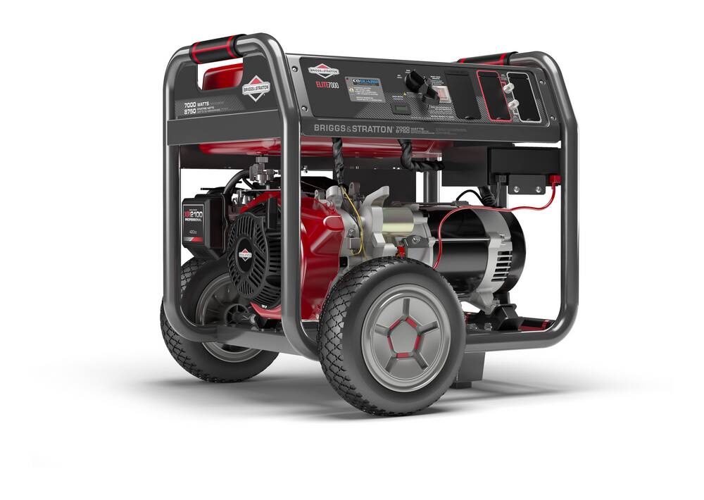 Briggs & Stratton 7000 Watt Elite Series™ Portable Gas Generator With ...