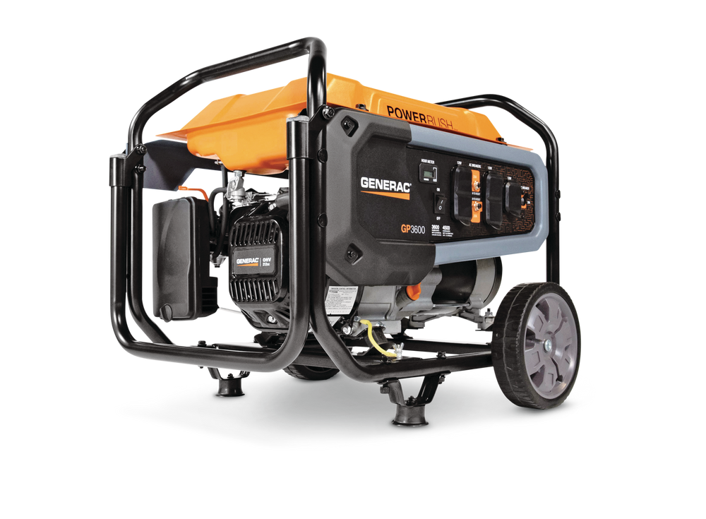 Generac 3600W / 4500W Portable Open Frame Generator Canadian Tire