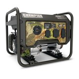 Champion 3650W/4550W Camouflage Portable Generator with CO Shield® Front_Three_Fourths_Angled_Right