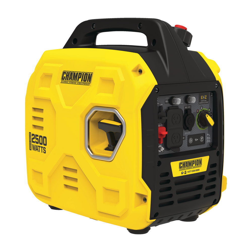 Champion Power Equipment 1850W/2500W Gasoline Powered Portable Recoil