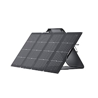 EcoFlow 220W Bifacial Portable Solar Panel Front_Three_Fourths_Angled_Left