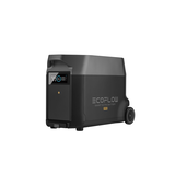 Batterie supplémentaire intelligente EcoFlow Delta Pro avec production d'énergie solaire, 3 600 W, gris et noir Front_Three_Fourths_Angled_Left