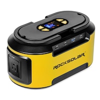 ROCKSOLAR 200W Solar Generator Kit with 100W Power Station + 30W Solar Panel Front_Three_Fourths_Angled_Right