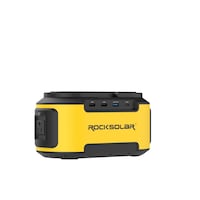 ROCKSOLAR 200W 222-Wh Lithium-ion Power Station with LED Light Front_Three_Fourths_Angled_Right
