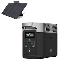 EcoFlow Delta 2 1800/2700W Battery Solar Generator with 400W Solar Panel Bundle Composite_or_Mixed