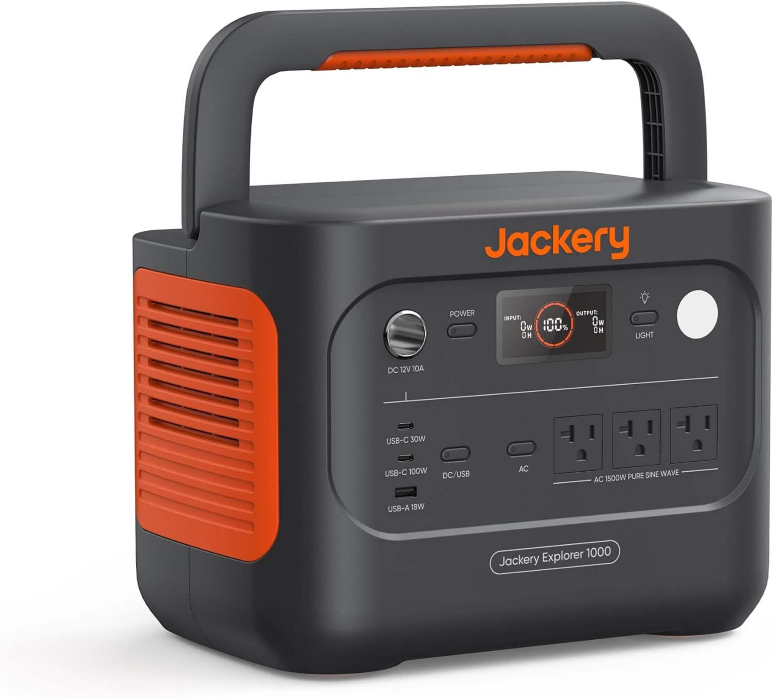 Jackery Explorer 1000V2 Front_Angled_Right