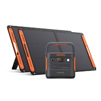 Jackery Explorer 2000V2 with 2 100W Solar Panels Composite_or_Mixed