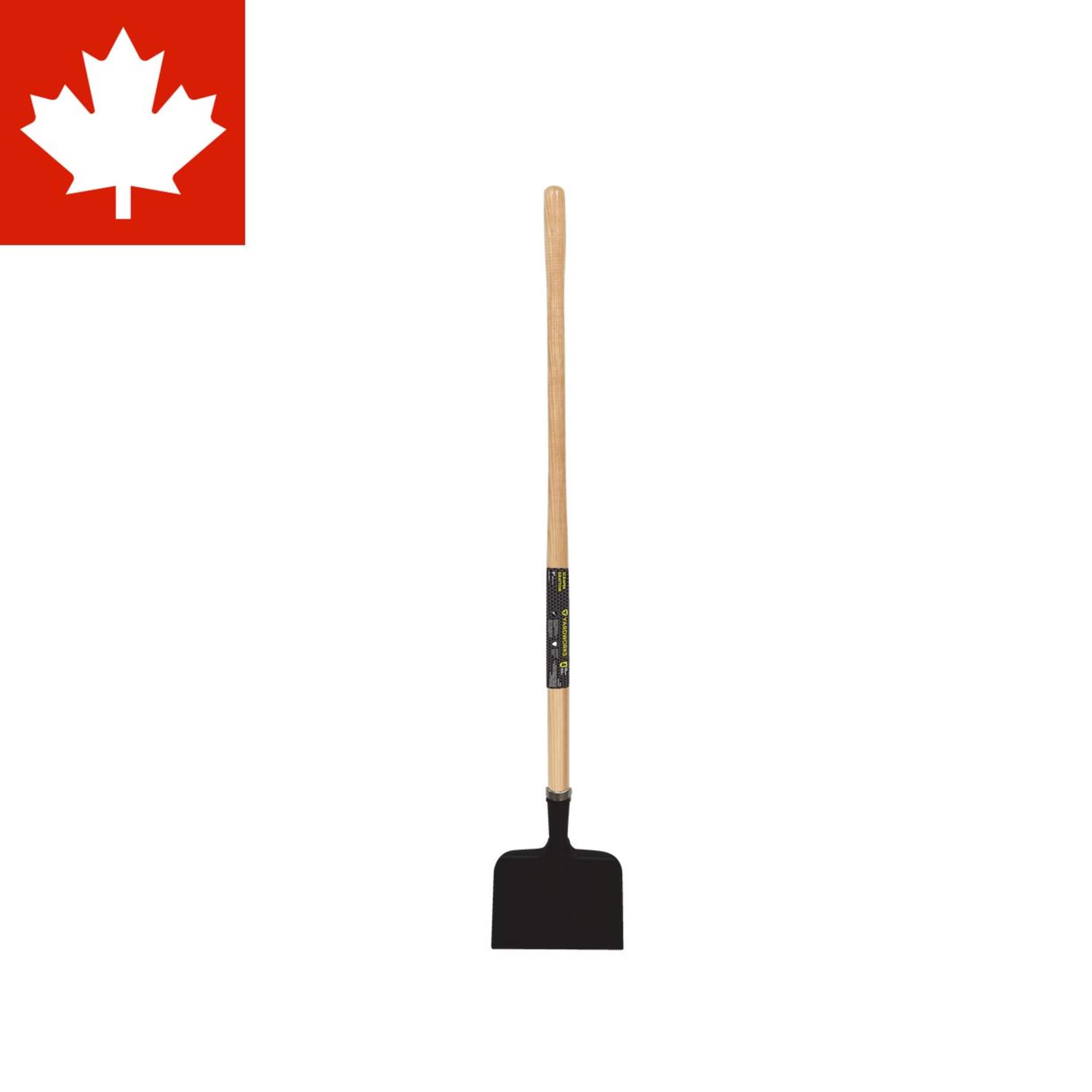 Yardworks Snow Scraper, 7-in Front_Flat