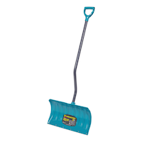 Yardworks HD  Ergo Shovel, Pusher with  Galvanized Wear Strip, 21-in Front_Angled_Left