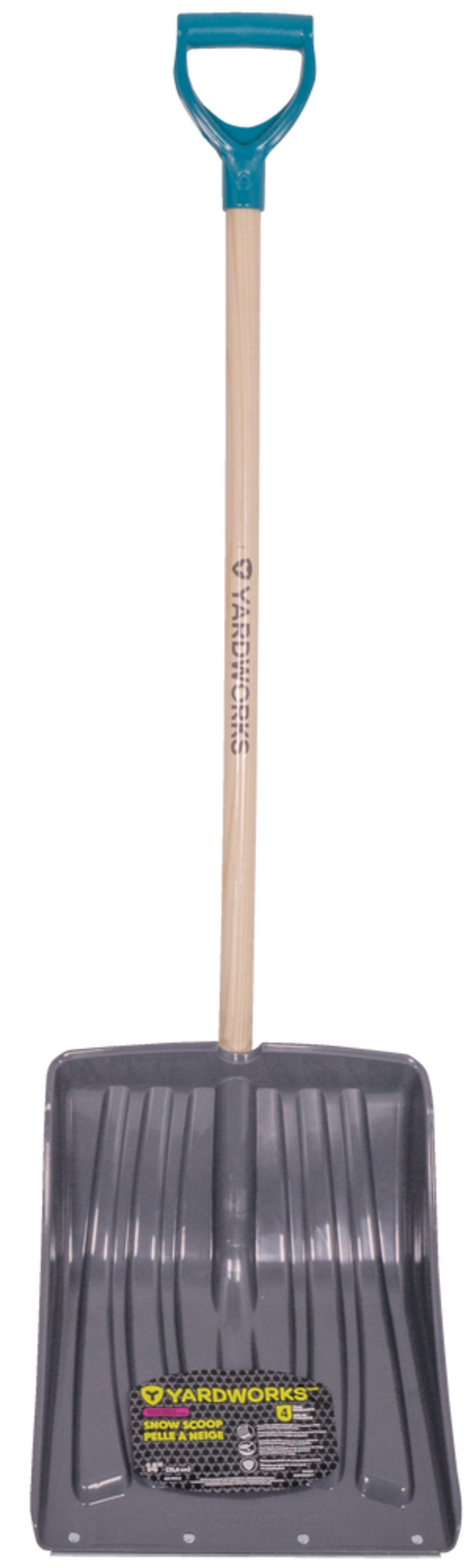 Yardworks HD Snow Shovel, Scoop with Steel Wear Strip 14in Canadian Tire