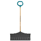 Yardworks Ice Rink Snow Shovel with Oversized Grip, 30-in Front_Flat