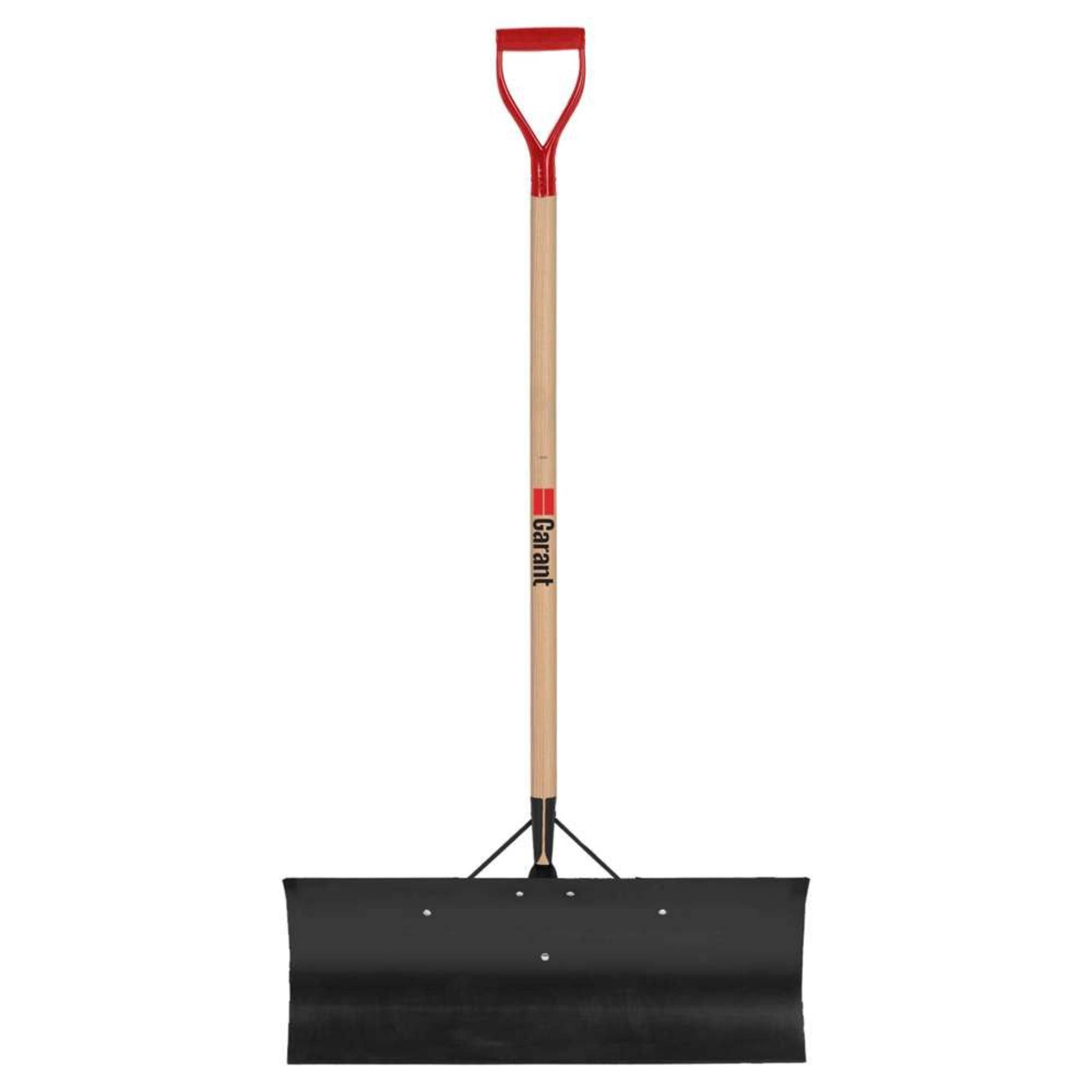 Garant Steel Pusher Snow Shovel, 30-in Front_Flat