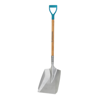 Yardworks Heavy Duty Serrated Edge Aluminum Snow Scoop Shovel, 11-in