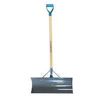 Yardworks HD Snow Shovel, Pusher, 24-in Front_Flat