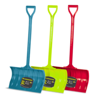 Yardworks Kids' Snow Shovel, Pusher, Assorted Colours, 15-in Front_Three_Fourths_Angled_Left