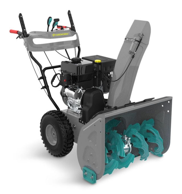 Yardworks 301cc 2Stage Snowblower with Power Steering, 27in