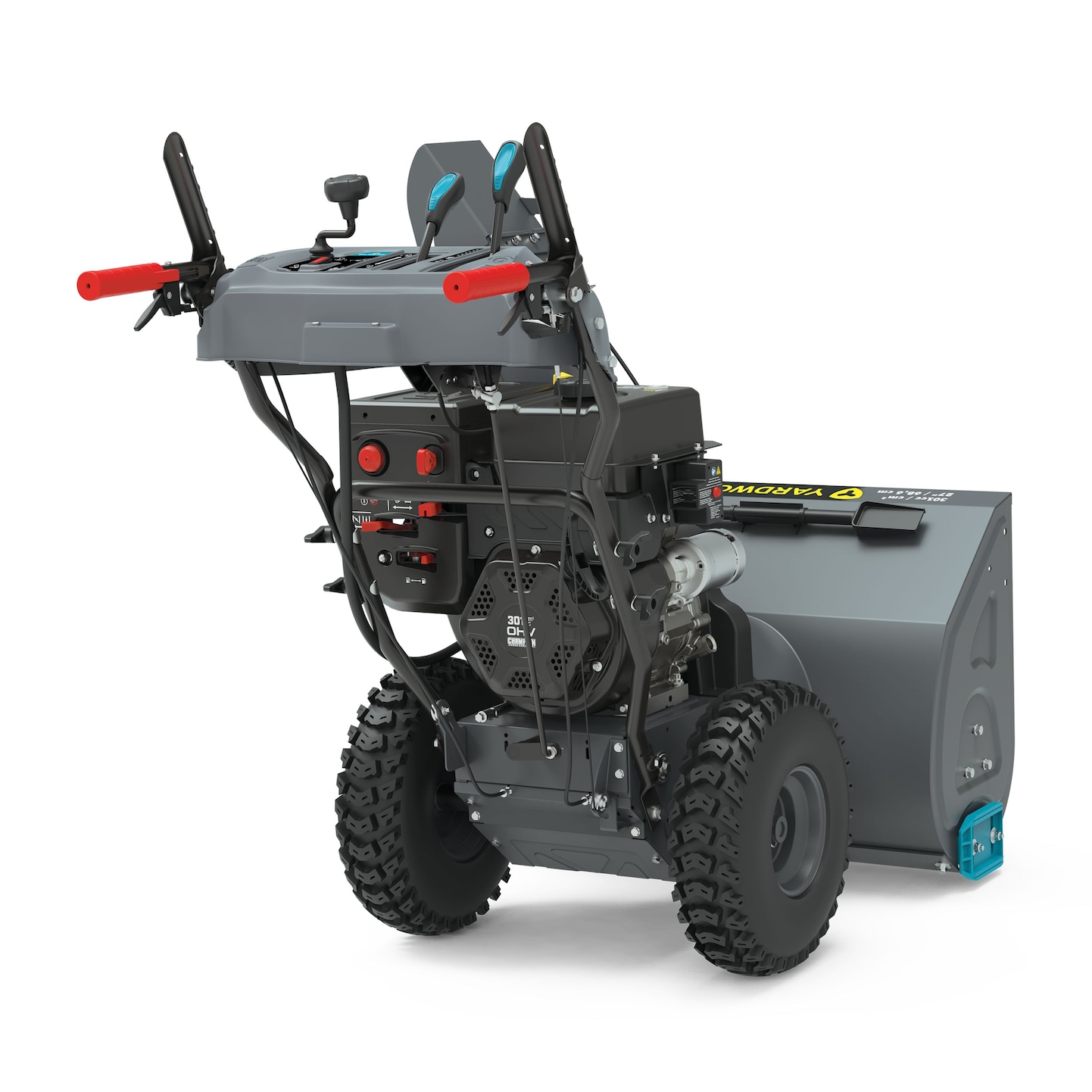 Yardworks 301cc 2Stage Snowblower with Power Steering, 27in