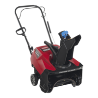 Toro Power Clear 518 Zr 99cc Single Stage Gas Snowblower, 18-in Front_Three_Fourths_Angled_Right