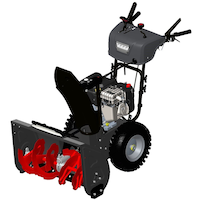 Briggs & Stratton 1696828 306cc 2-Stage Gas Snowblower with Electric Start, 30-in Front_Three_Fourths_Angled_Left