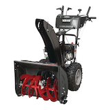 Souffleuse à essence 1696807 208 cm3, 2 phases Briggs & Stratton avec démarrage électrique, 24 po Front_Three_Fourths_Angled_Left