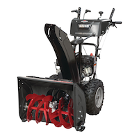 Briggs & Stratton 1696807 208cc 2-Stage Gas Snowblower with Electric Start, 24-in Front_Three_Fourths_Angled_Left