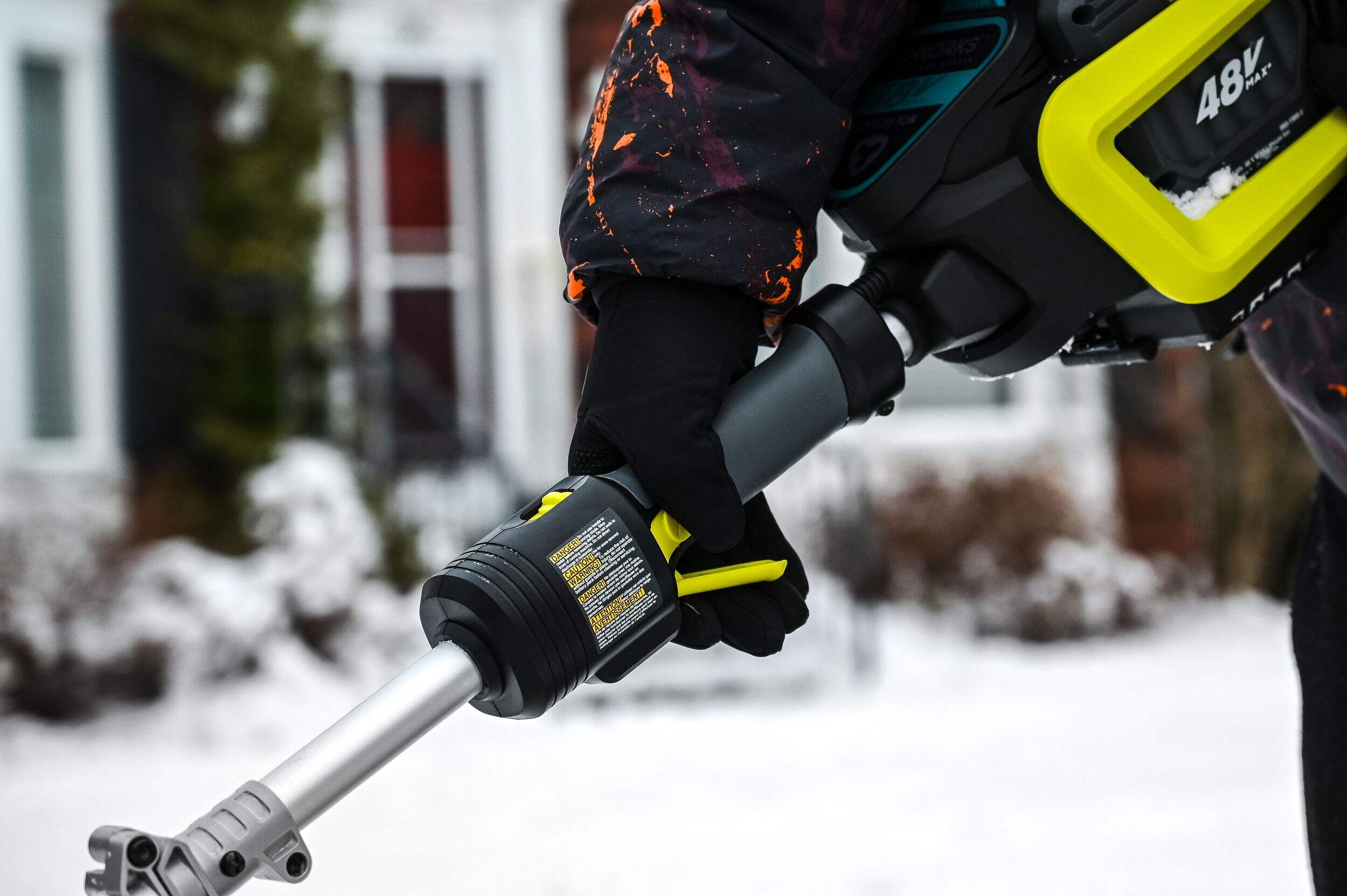 Yardworks 48V BatteryPowered Cordless Snow Shovel, 12in Canadian Tire