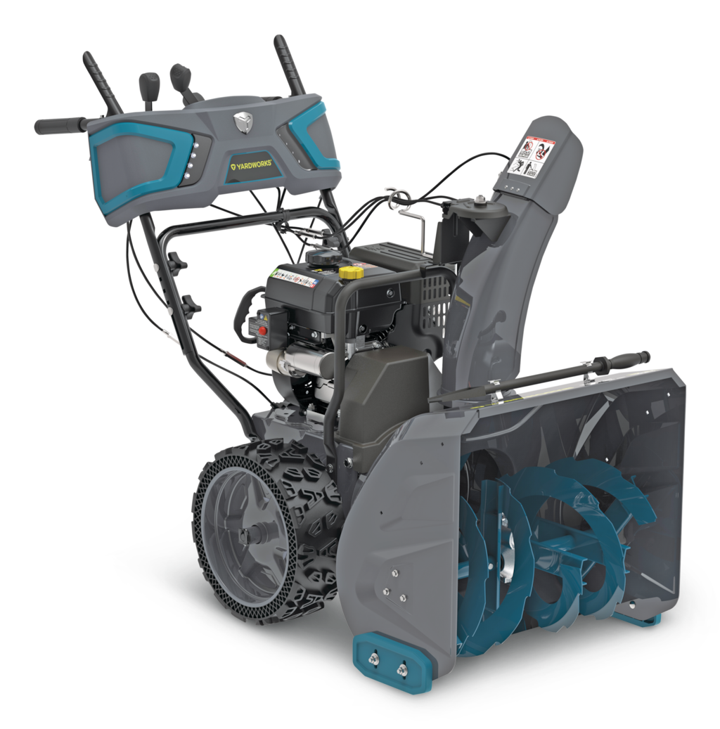 Yardworks 301cc 2Stage Gas Snowblower with Electric Start, 27in Canadian Tire