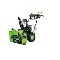 Greenworks 60V 3x5Ah 2-Stage Cordless Snowblower, 24-in Front_Three_Fourths_Angled_Left
