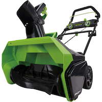 Greenworks 40V Electric Snow Thrower, 20-in, Tool Only Front_Angled_Left