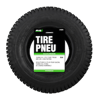 Atlas TurfSave Lawn Tractor/Riding Mower Replacement Tire, Load Rating 600 lb, 16-in x 6.50-in Front_Flat