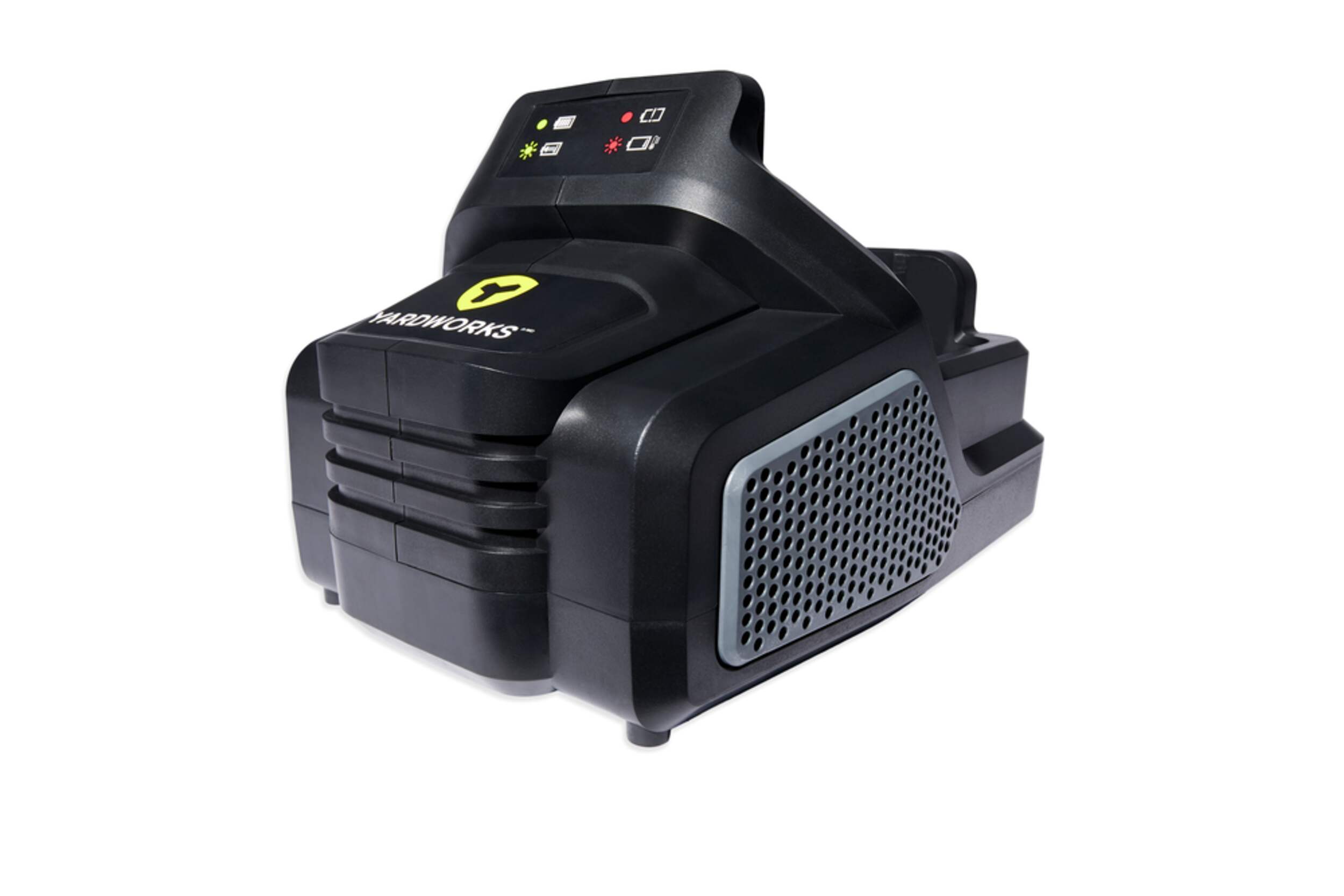 Yardworks 48V Max 6A Fast Charge Battery Charger Front_Angled_Left