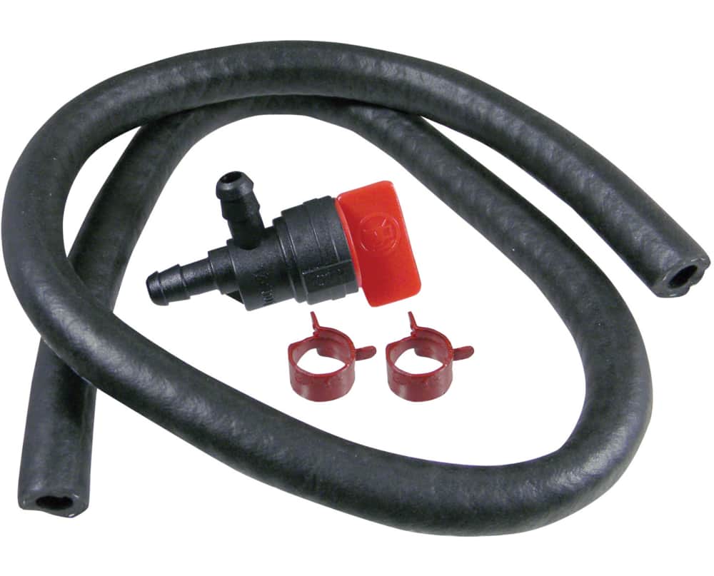 Certified Universal Snowblower Fuel Line & ShutOff Valve Kit