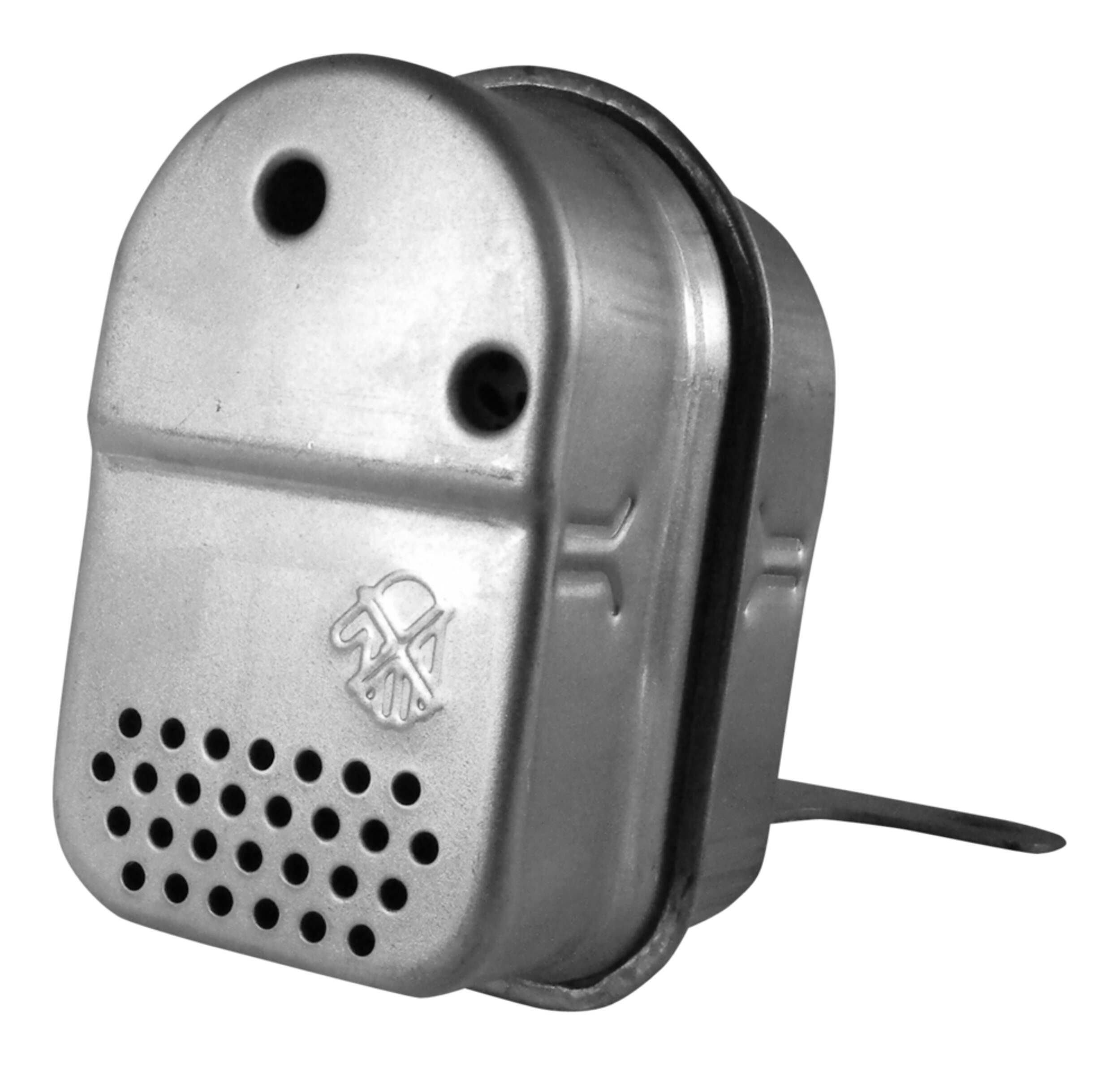 Certified Snowblower Muffler, Compatible with Tecumseh Non-OHV Engines 8-11 hp Front_Angled_Left